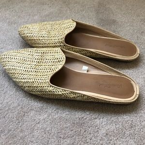 Woven Mules (size 8.5)